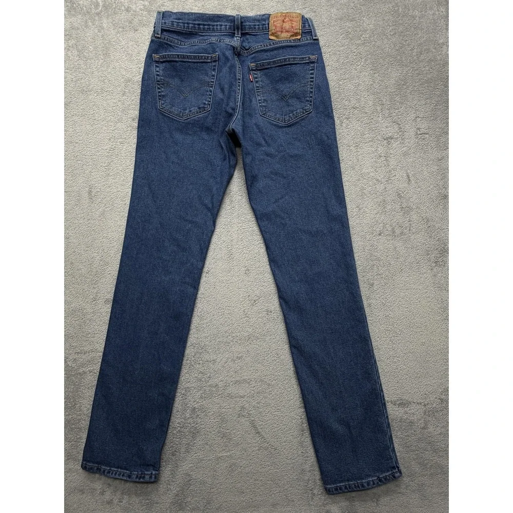 Levis 511 Jeans Mens Measured 31x32 Blue Denim Slim Fit All Seasons Tech Stretch